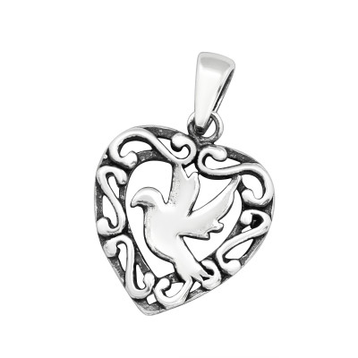 Silver Bird Pendant