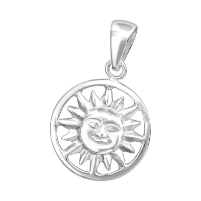 Silver Sun Pendant