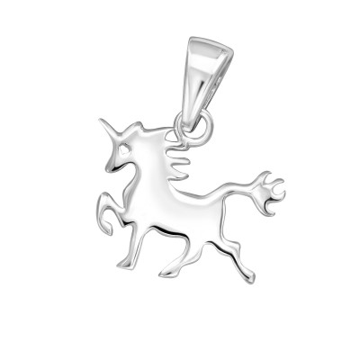 Silver Unicorn Pendant