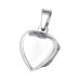 Heart Locket Sterling Silver Pendant