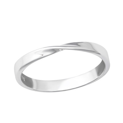 Silver Twist Ring