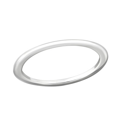 1mm Band Sterling Silver Ring