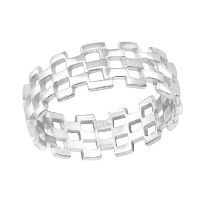 Silver Chain Ring