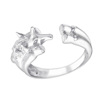 Silver Unicorn Ring