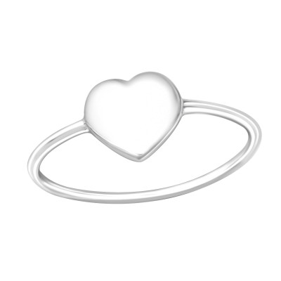 Silver Heart Ring