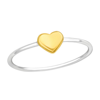 Silver Heart Ring