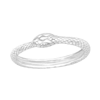 Silver Snake Ring