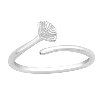 Silver Mermaid Tail Ring