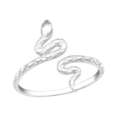 Silver Snake Ring