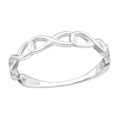 Silver Infinity Ring