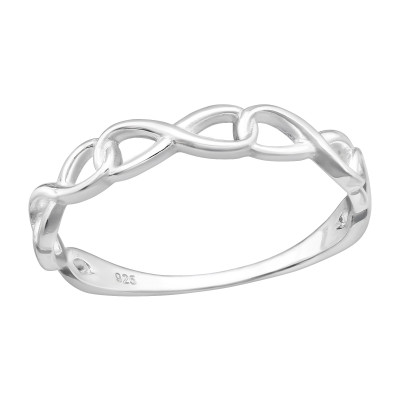 Silver Infinity Ring