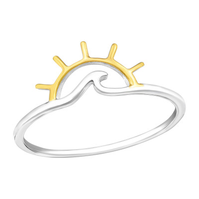 Silver Sunset Ring