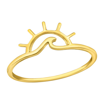 Sunset Silver Ring