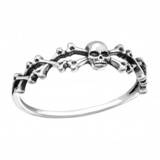 Silver Skull Ring