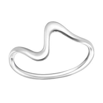 Silver Wave Ring