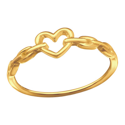 Silver Heart Ring