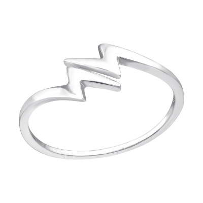 Lightning Rod Sterling Silver Ring