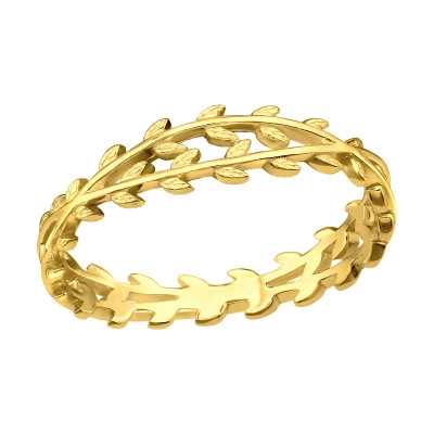 Leaf Sterling Silver Ring