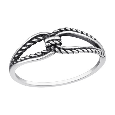 Rope Sterling Silver Ring