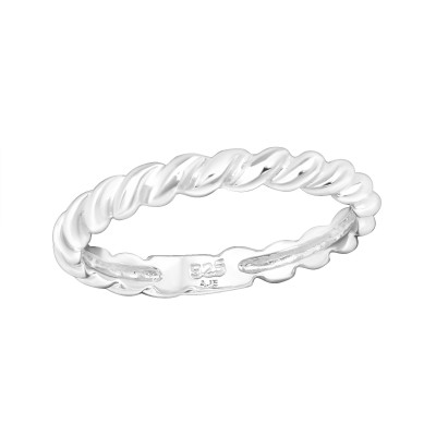 Silver Rope Ring