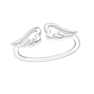 Silver Wing Ring