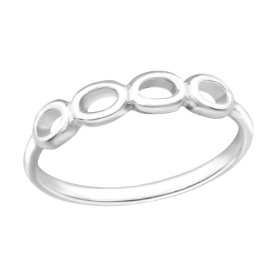 Silver Bubble Ring