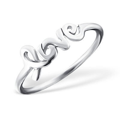 Love Sterling Silver Ring