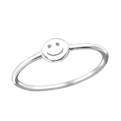 Silver Smile Ring