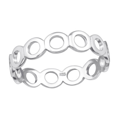 Silver Circles Ring