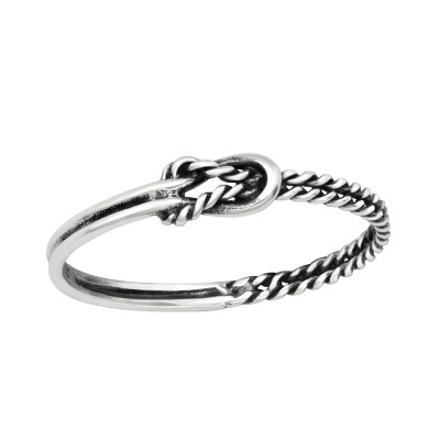 Silver Knot Ring