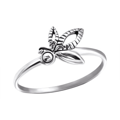 Butterfly Sterling Silver Ring