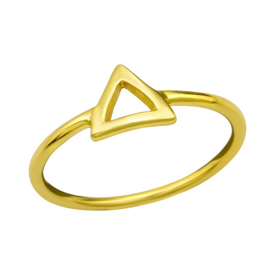 Silver Triangle Ring