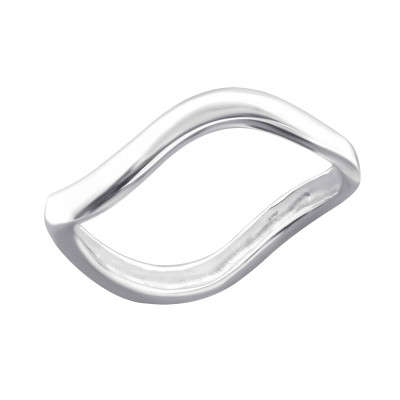 Silver Wave Ring