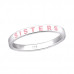 Soul Sister Sterling Silver Ring with Epoxy