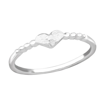 Heart Sterling Silver Ring