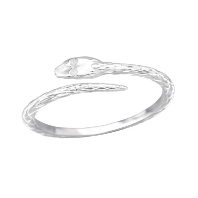 Silver Snake Ring