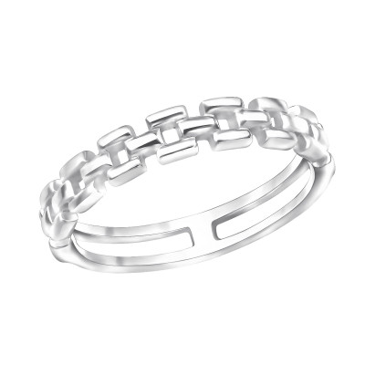 Silver Chain Ring