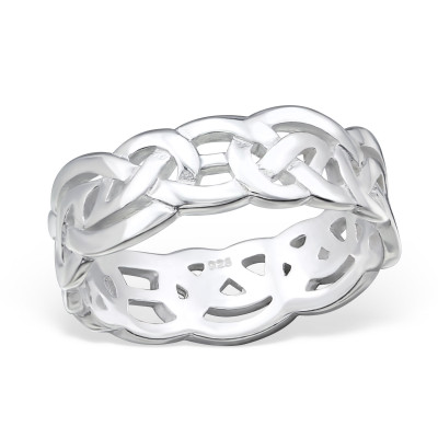 Braided Sterling Silver Ring