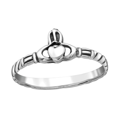 Silver Heart Ring