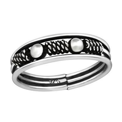 Silver Bali Ring