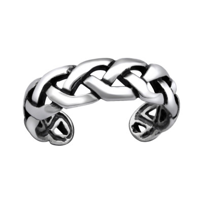 Chain Sterling Silver Adjustable Toe Ring