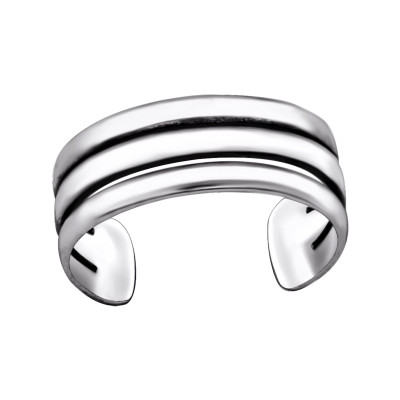 Silver Line Adjustable Toe Ring