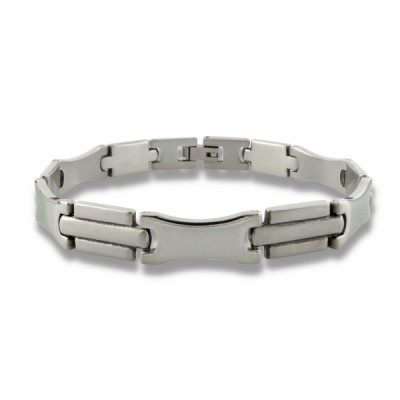 High Polish Surgical Steel Bangle Bracelet for Men