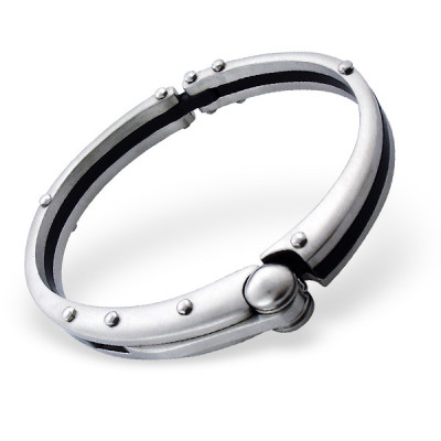 Cuff Stainless Steel Bracelet for Men