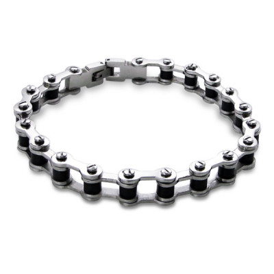 Bicycle Chain Stainless Steel Bracelet for Men