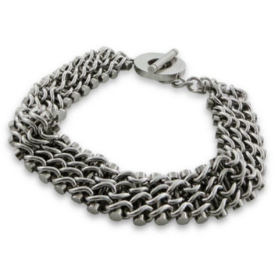 Chain Stainless Steel Bracelet for Men