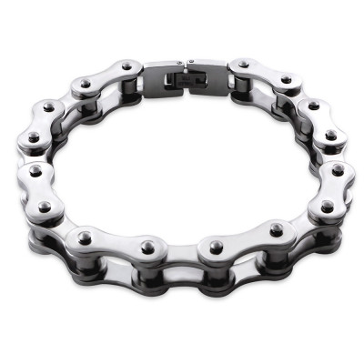 High Polish Surgical Steel Chain Bracelet for Men