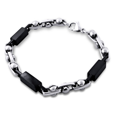 Boxes Stainless Steel Bracelet for Men