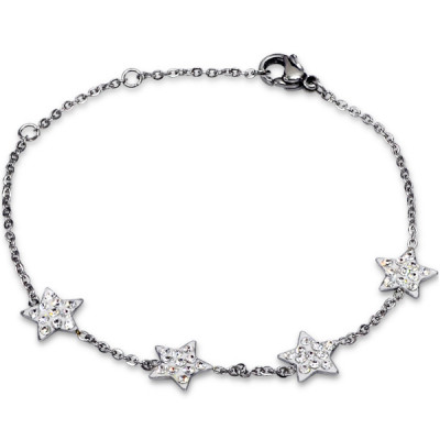 Star Stainless Steel Bracelet for Women