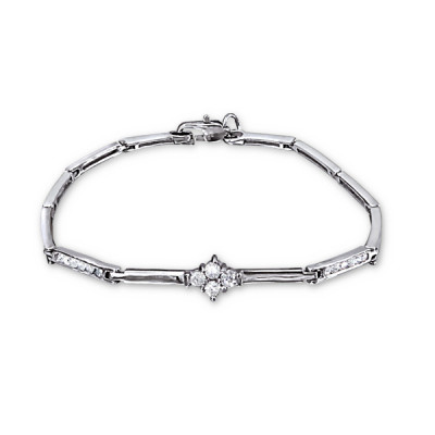 High Polish Surgical  Steel Component Bracelet for Women